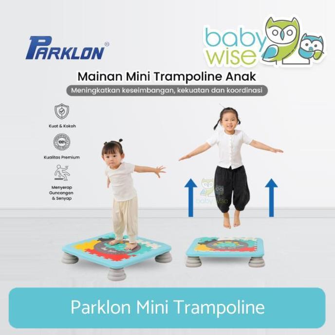 TERBARU - Parklon Mini Trampoline - Mainan Anak/Trampoline Anak/Mainan Lompat/Mainan Anak Indoor Out