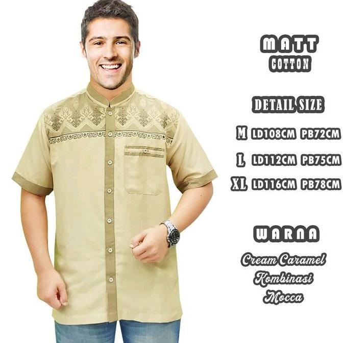 NEW BAJU KOKO DEWASA TERBARU LENGAN PENDEK PRIA ORI