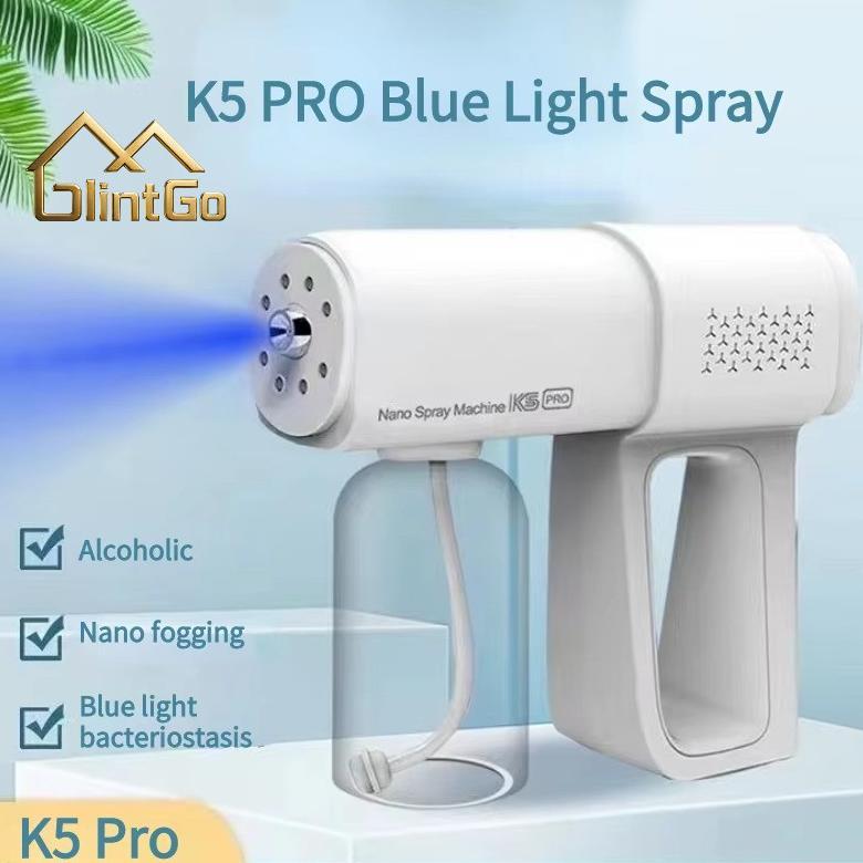 TERBARU Nano Spray Steam Gun Nano Mist Machine Portable Facial Steamer Hair Care Untuk Wajah & Rambu