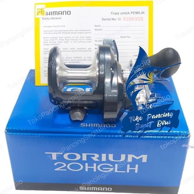 NEW Reel Shimano TORIUM 20HGLH Left Handle Katrol Kiri OH Overhead 20HGLH