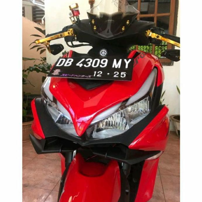 Terbaru Winglet New AEROX Connected 2021 Hitam merah putih Grey Silver murah