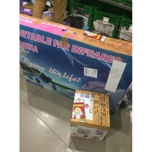 NEW Alat sauna portable Sauna dirumah Alat spa Mesin sauna steam portable dengan penutup kepala