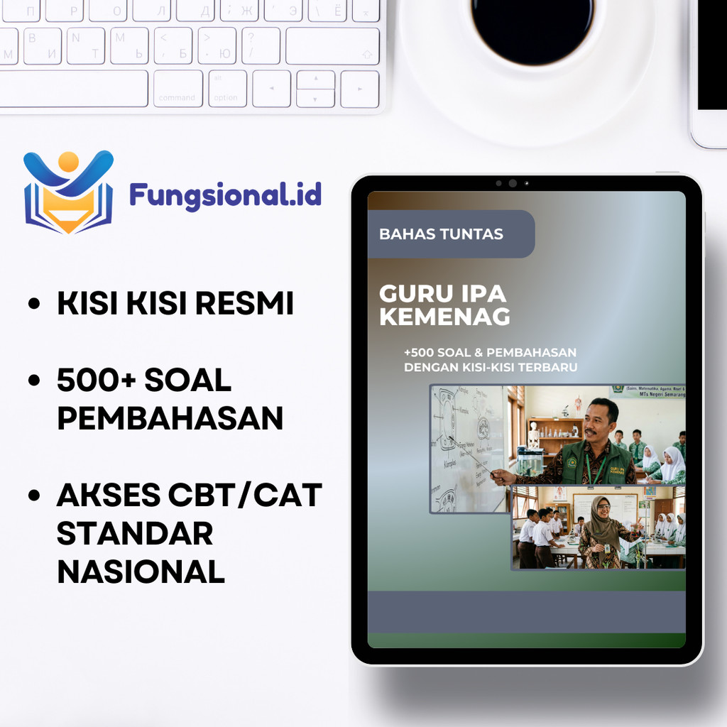 Bank Soal Guru IPA Kemenag + Kunci Jawaban - PPPK CPNS Uji Kompetensi/Ujikom/UKOM - CBT/CAT Modul Bu