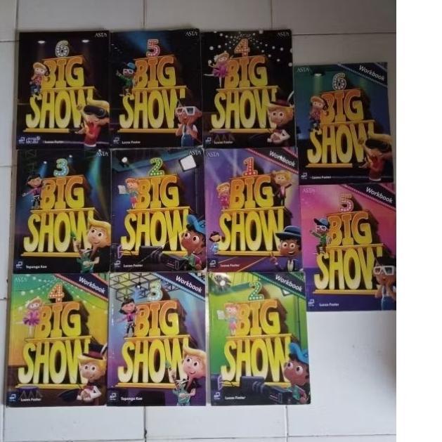 Buku Big Show Student Book - Workbook 1 2 3 4 5 6