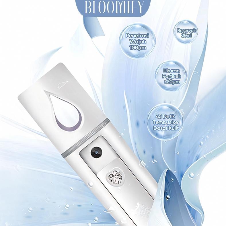 HOT DEALS BLOOMIFY Semprot Wajah Nano/Face Mist Nano/Spray Wajah Melembapkan/Face Spray Hydrating/Na