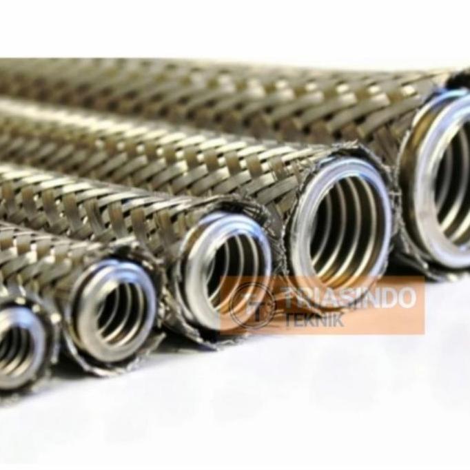 Flexible Metal Hose 6" SS-304 Panjang 1 Meter