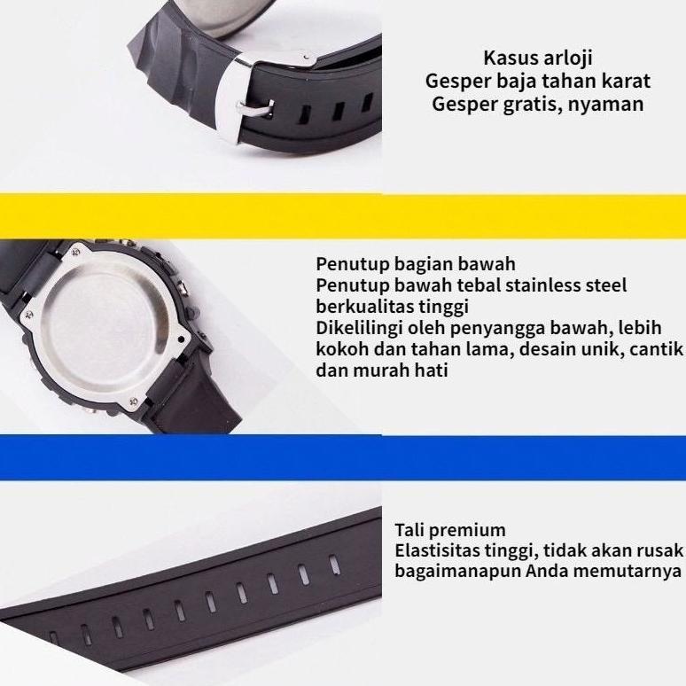 RECOMMENDED Jam Tangan Anak cowok Anak Kecil Laki Laki Bisa menyala Digital Led Anti Air 2026