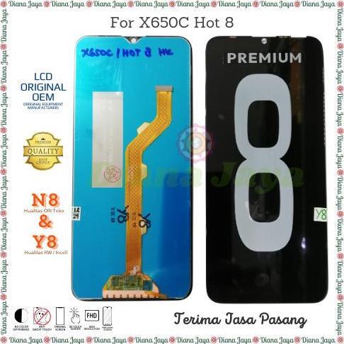 Lcd Touchscreen Infinix X650 / X650c Hot 8
