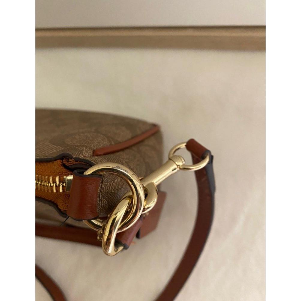 WAJIB PUNYA 36674 F67567 Women bag top handle pouch in signature canvas KEKINIAN