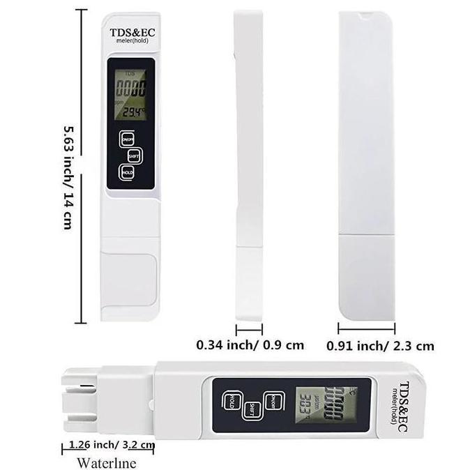 NEW TDS & EC METER - PEMULA HIDROPONIK HARUS PUNYA ORI