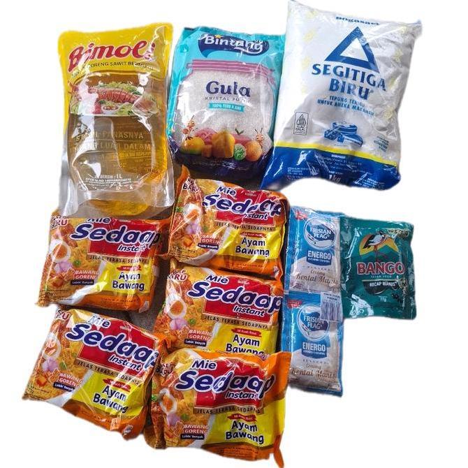 PAKET SEMBAKO KOMPLIT LENGKAP MURAH SERBA 125K