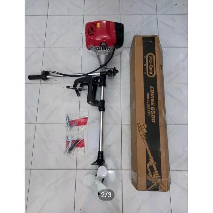 BEBAS ONGKIR - Mesin tempel kapal perahu PRO-QUIP OUTBOARD CRUISE 6500//Mesin perahu kapal 2tak PRO-