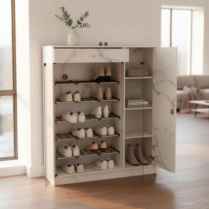 Rak Sepatu 120 Tambahan Laci ATAs Pintu Samping RSLP 120 TCP