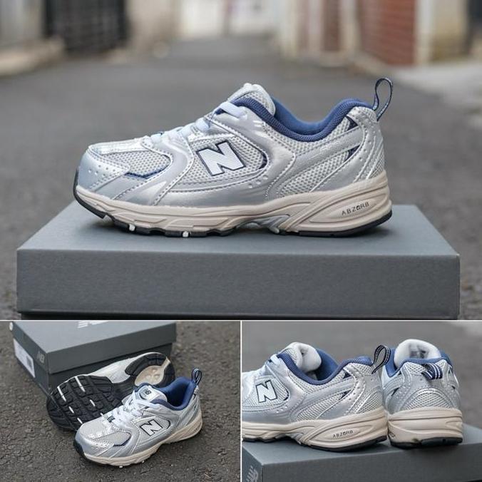 NEW SNEAKERS KIDS NEW BALANCE 530 STEEL GREY SEPATU ANAK ORI