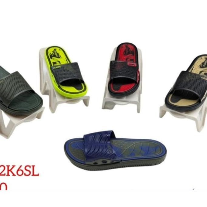 NEW LUOFU 6168 E72K6SL SANDAL SELOP ANAK LAKI TANGGUNG/SENDAL KOKOP ANAK COWOK ORI