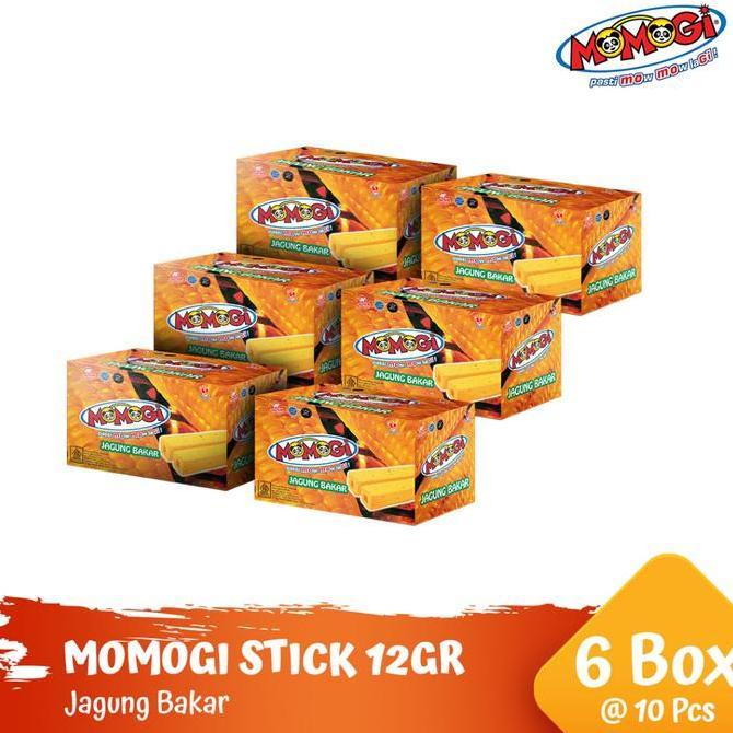 Momogi Stick Jagung Bakar 12 gr [6 Box]