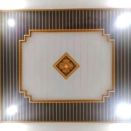 plafon PVC plus pasang dan bahan natapon