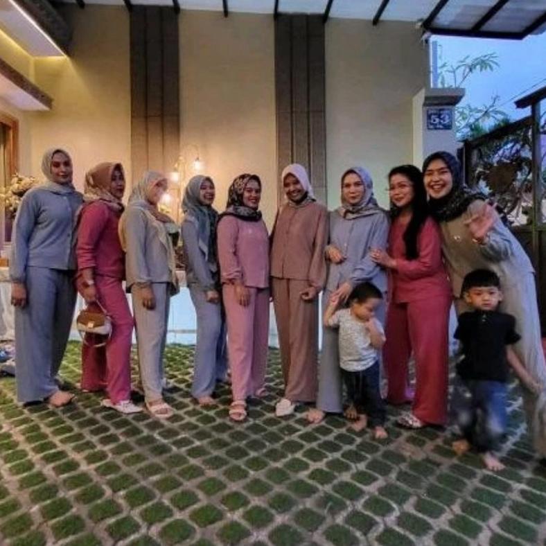 HOT LIKE&BUY Oneset Aurel Stelan knit busui frendly || set rok busui knit