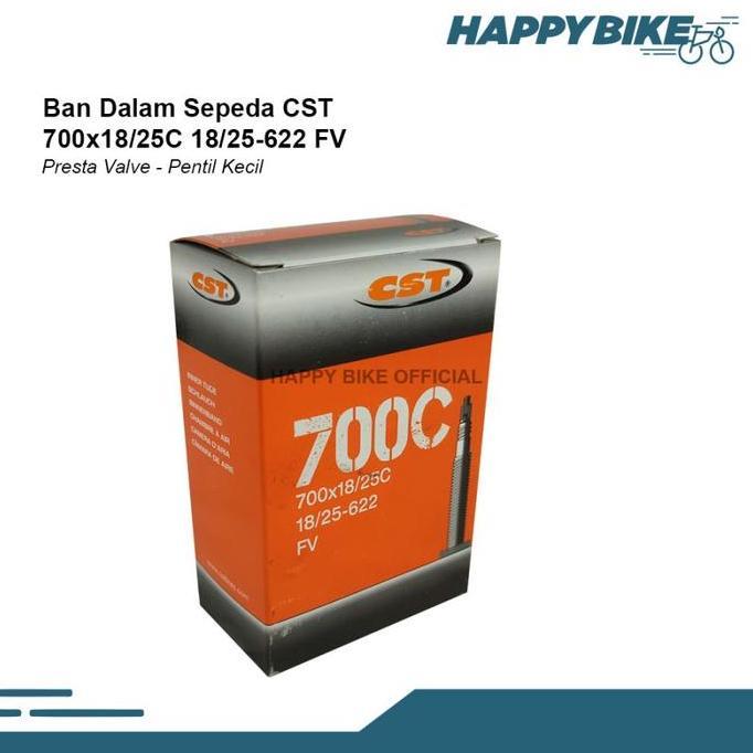 CST Ban Dalam Sepeda Roadbike 700 x 18/25 40mm FV Bicycle Inner Tires
