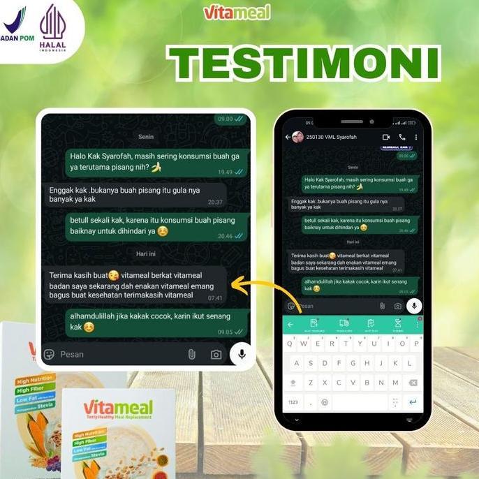 [Terbukti] Ampuh Turunkan Gula Darah Secara Cepat Vitameal Original Garansi Uang Kembali 100% Vitame