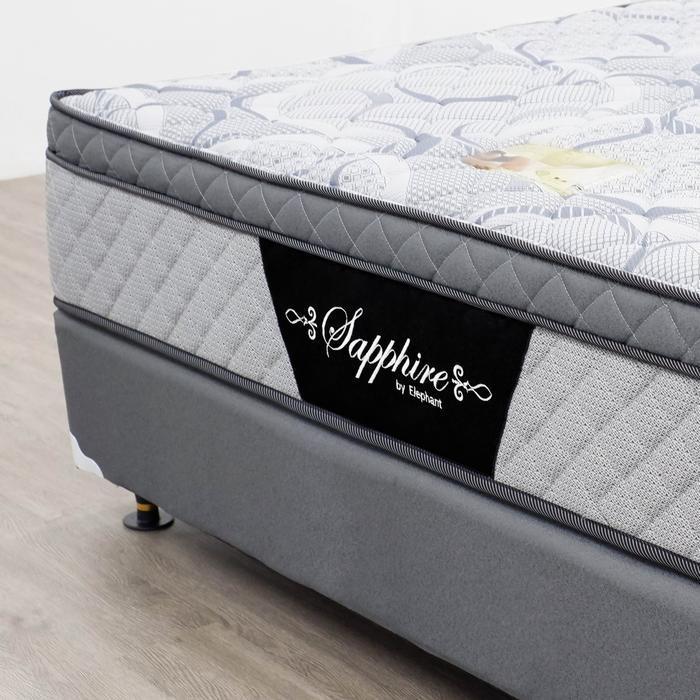 Kasur Springbed Saphire Komplit Set Merek Elephant