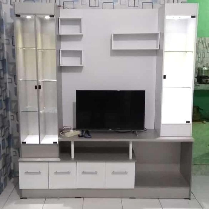 lemari tv minimalis modern Bupet tv meja tv jumbo