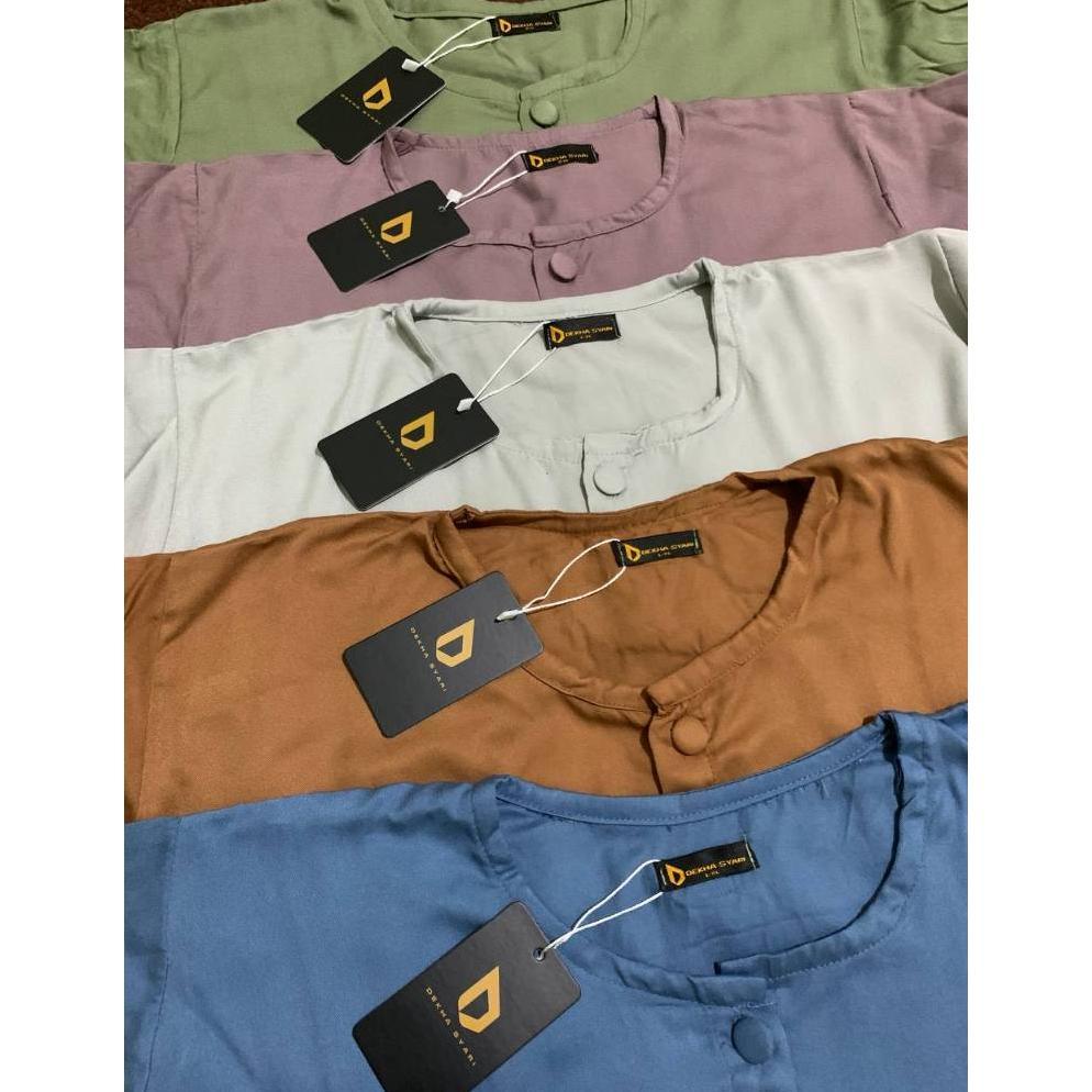 Flash Sale Gamis Remaja Kekinian Korean Style Dress Korean Style Muslim Rayon Twill Premium Ori Terb