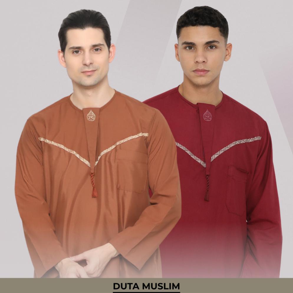 100% AMAN DUTA PRODUCT 011 -  NEW ARRIVAL - JUBAH GAMIS PRIA MAROKO STYLE - JUBAH PRIA ARABIAN GAMIS