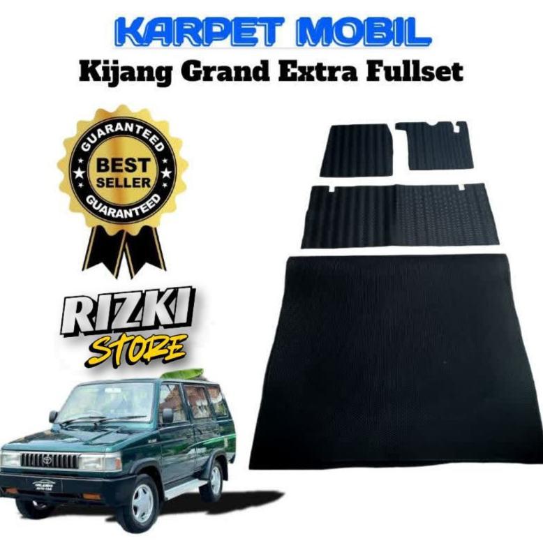 Terlaris Karpet Mobil Kijang Grand Extra/Kijang Super Fullset