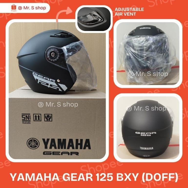 Termurah Helm Yamaha Original Sni Hitam Kilap L-Xl