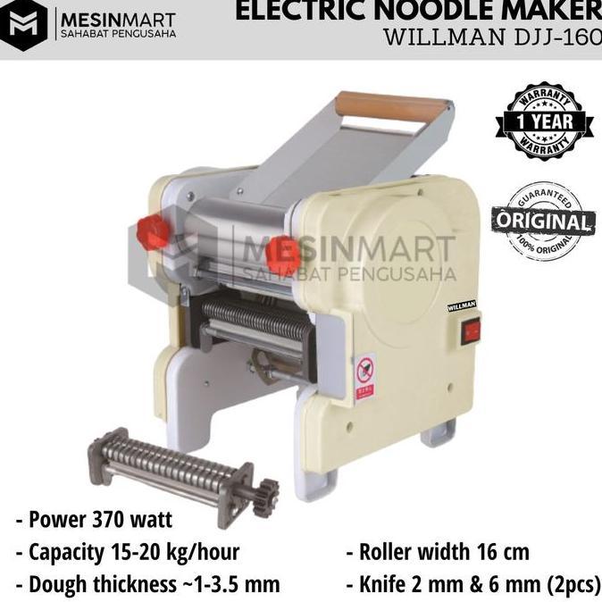 Mesin Penggiling Mie/ Noodle Maker DJJ-160/DJJ-200