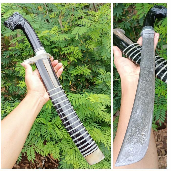 GOLOK MACAN FULL TANDUK PAMOR