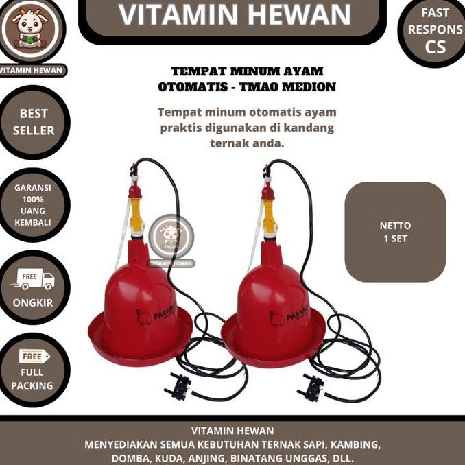 TEMPAT MINUM AYAM OTOMATIS - TMAO MEDION