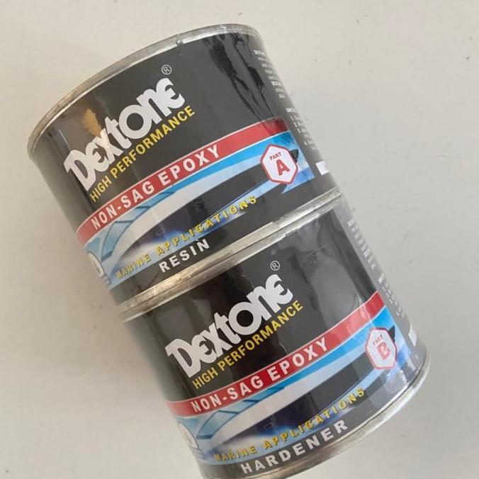 DEXTONE NON SAG 2 KOMPONEN EPOXY RESIN HARDENER LEM KAPAL BOCOR DEMPUL