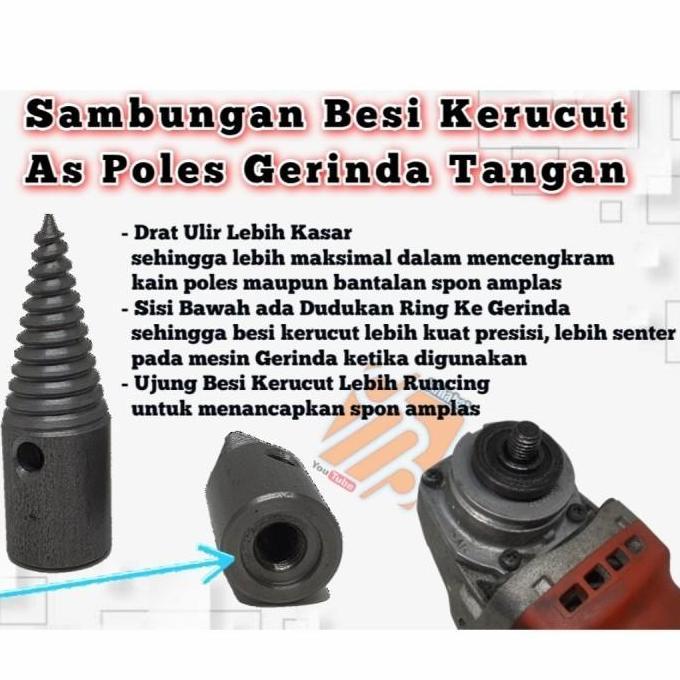 As Poles Kerucut Gerinda