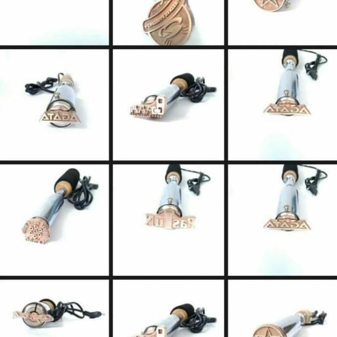 solder emboss hot stamp dan foil