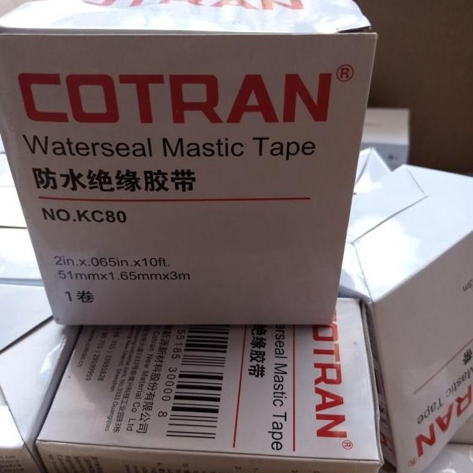 isolasi rubber water seal mastic tape cotran KC 80