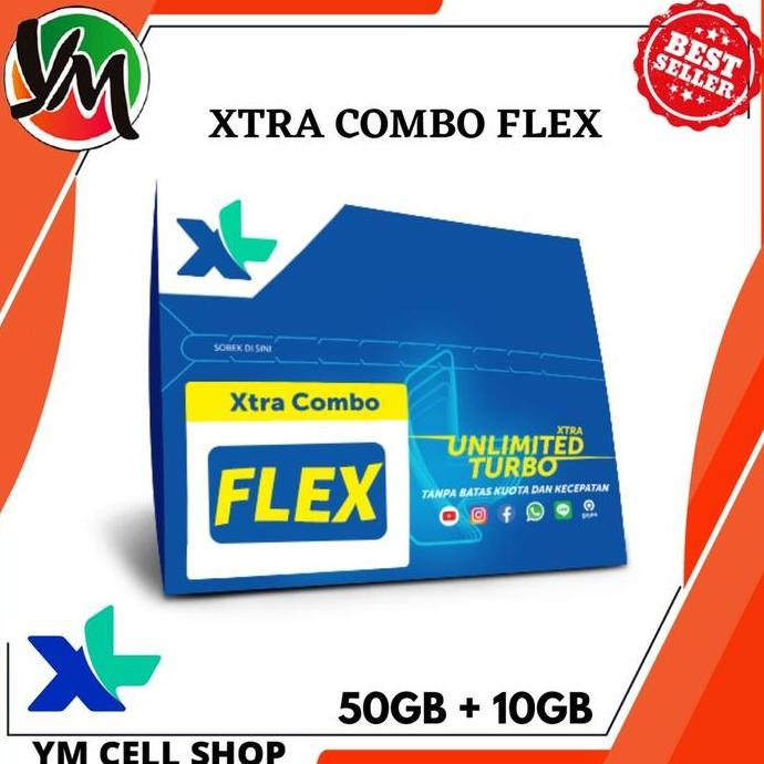 PERDANA KUOTA XL 50GB + 10GB COMBO FLEX 30 HARI