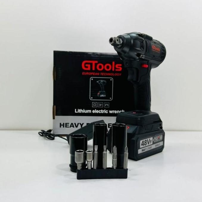 promo impact wrench 48V GTOOLS GT05 tech mesin pembuka baut ban mobil