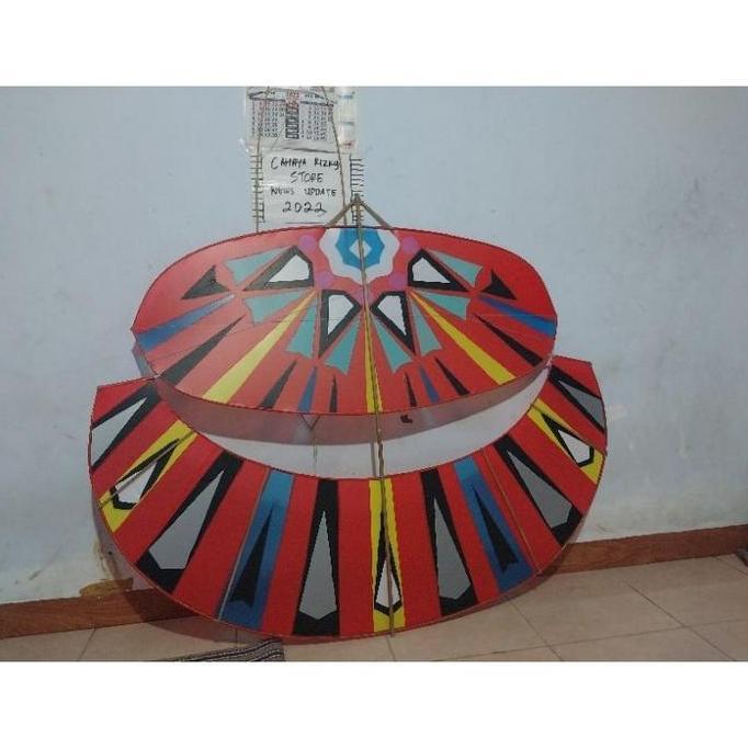 Layangan Gapangan Pegon lodoyo 1,5 meter HANYA RANGA RAKIT SENDIRI