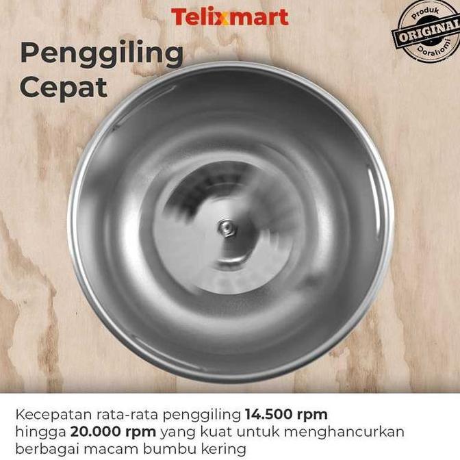 Grinder Mini Dorahomi Mesin Penggiling Kopi Blender Bumbu Kering