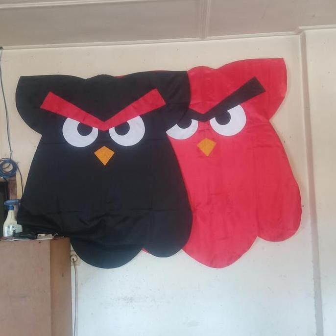 layangan celepuk lipat angry bird 1,2m