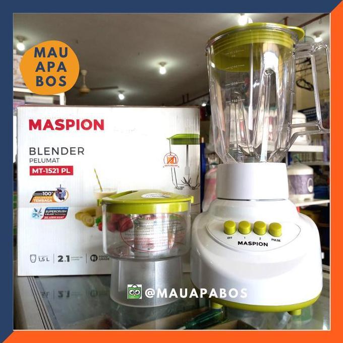 Maspion MT-1521 PL Blender Daging Chopper Maspion 1,5 Liter