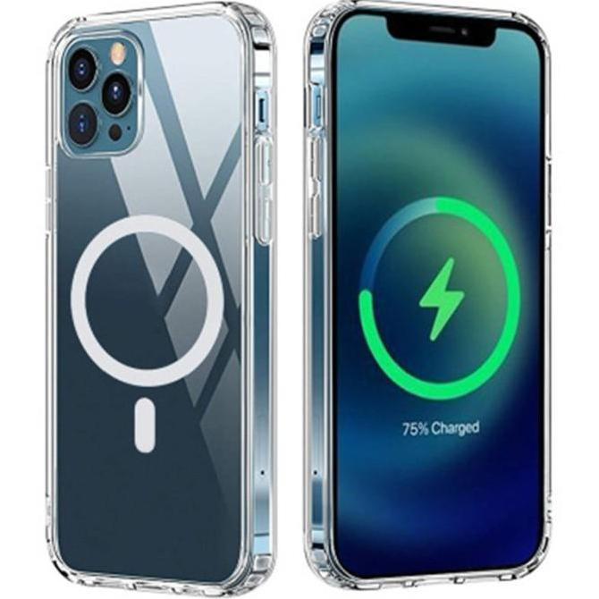 Case Magsafe magnetic Akrilik for iphone 11 / 12/ 13/ 14 pro plus max