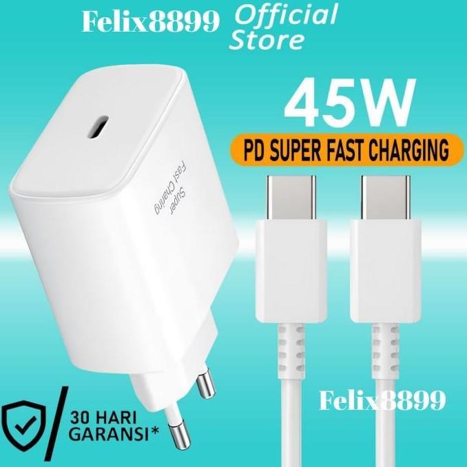 CHARGER SAMSUNG GALAXY A53 A53 5G ORIGINAL 45W SUPER FAST CHARGING