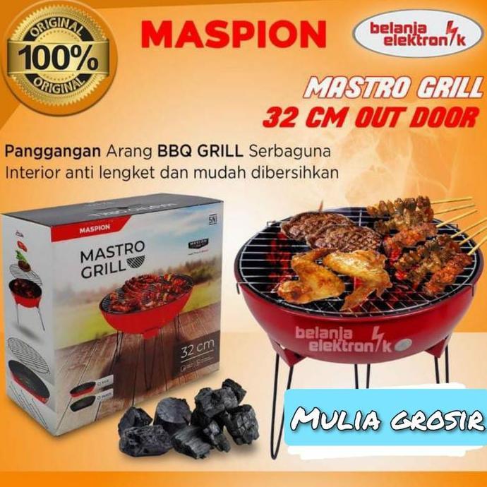 bbq grill arang / mastro grill / grill maspion 32cm