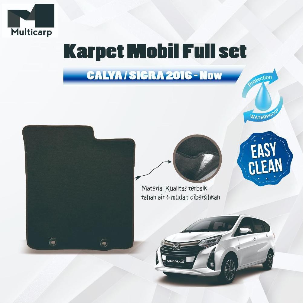 Grosir Karpet Mobil Calya/Sigra Satu Set Karpet Alas Mobil Calya/Sigra Premium