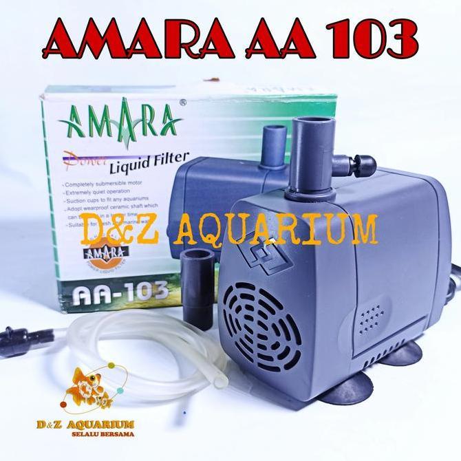 POMPA AIR AMARA AA-103/MESIN KOLAM HIDROPONIK AA-103/POMPA CELUP AMARA