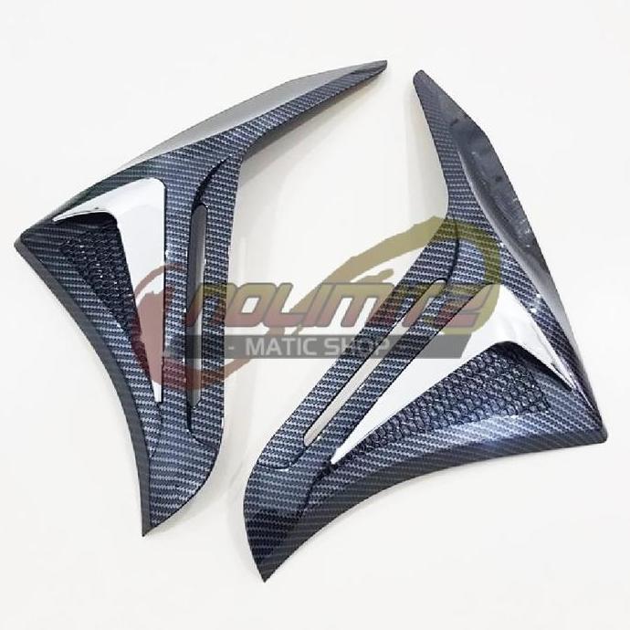 MITEQUILA Cover Sayap Body Depan Bawah NEMO Carbon Yamaha NMAX 2020