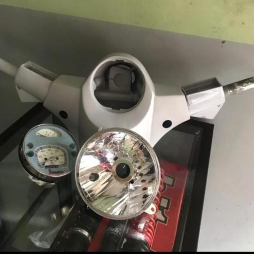 GRADIMOU Stang batok kepala vespa new px npx arcobaleno